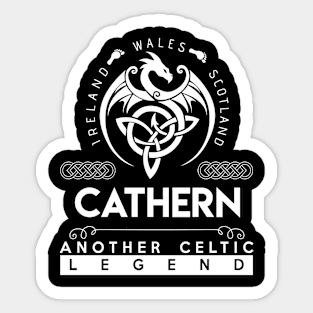 Cathern Name T Shirt - Another Celtic Legend Cathern Dragon Gift Item Sticker